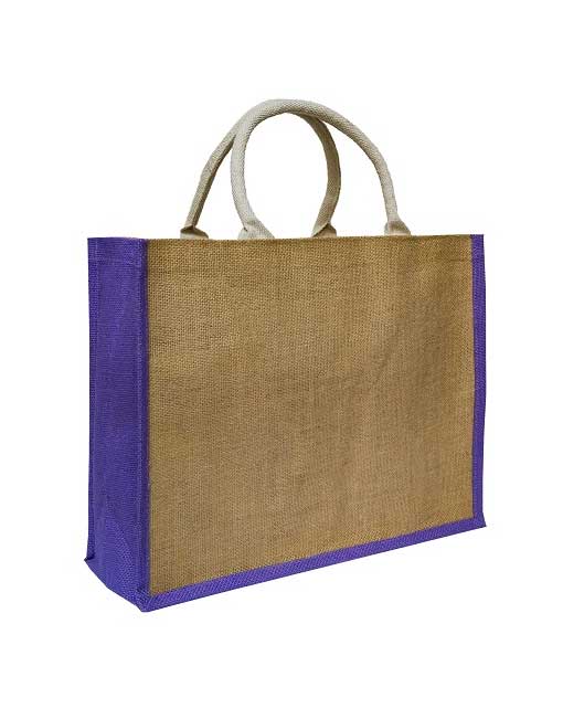 JB07 Jute Bag Purple
